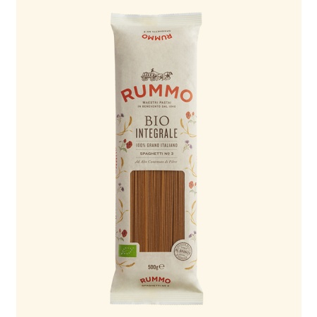 Spaghetti RUMMO BIO Integrali 500 g - Pasta PREMIUM numarul UNU in Italia!