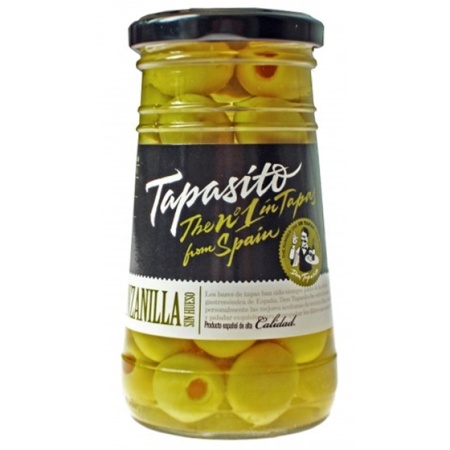 Măsline "Manzanilla" fără sambure 250g de la Miguel Torres, Spania