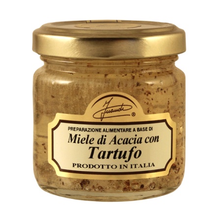 Miere de salcam BIO cu trufe 120 g - produs artizanal Premium de la Inaudi!