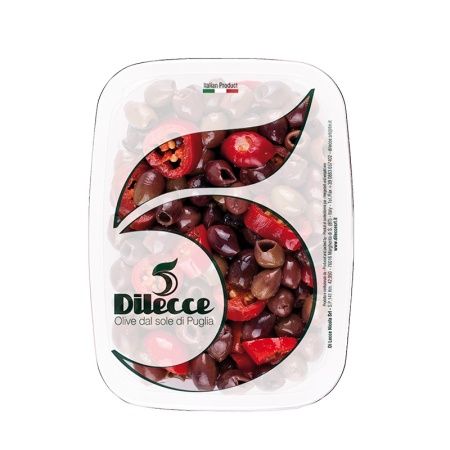 Masline negre picante, fara sambure -Nere Denocciolate Piccanti- Di Lecce