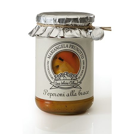 Ardei Copti in ulei de masline extra virgin (Peperoni alla Brace) 380 g de la Mariangela Prunotto