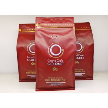 Cafea de specialitate proaspăt prajită "Grand Café MON Gourmet" - Blend - 100% Arabica, 500 g