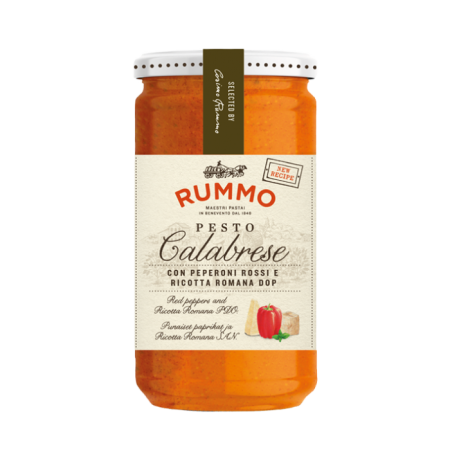 Pesto Calabrese de la RUMMO 190 g - Pasta PREMIUM numarul UNU in Italia!
