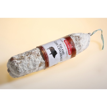 Salam de mistreț (Il Salame con Cinghiale), produs artizanal Premium de la Falorni - pret/100 g
