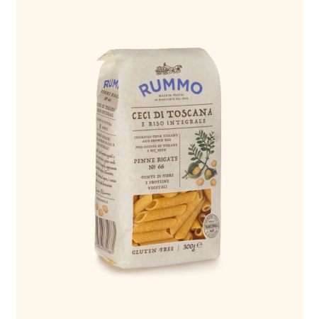 Penne Ai Ceci e Riso RUMMO 300 g - Pasta PREMIUM numarul UNU in Italia!